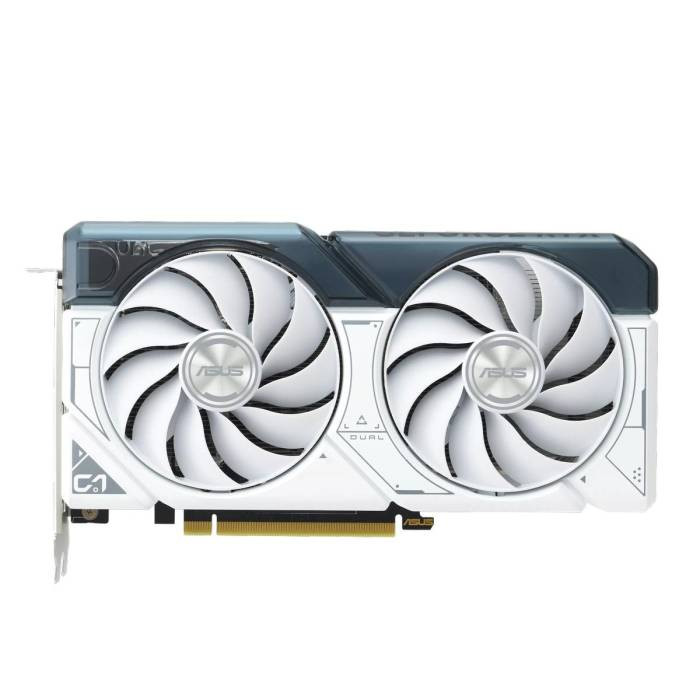 Видеокарта ASUS (DUAL-RTX4060-O8G-WHITE) GeForce RTX 4060 8GB DUAL OC WHITE 90YV0JC2-M0NA00 | Фото 1 из 1