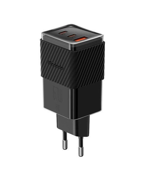 Зарядное устройство McDodo 67W Colorful Crystal Style GaN 5 mini CH-1501 Черный | Фото 2 из 2
