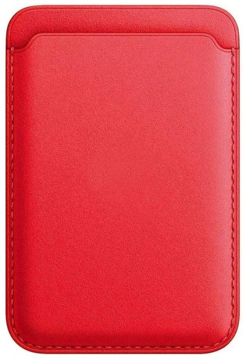 Чехол Leather Wallet MagSafe для iPhone Red | Фото 1 из 3