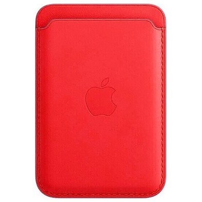 Чехол Leather Wallet MagSafe для iPhone Red | Фото 2 из 3