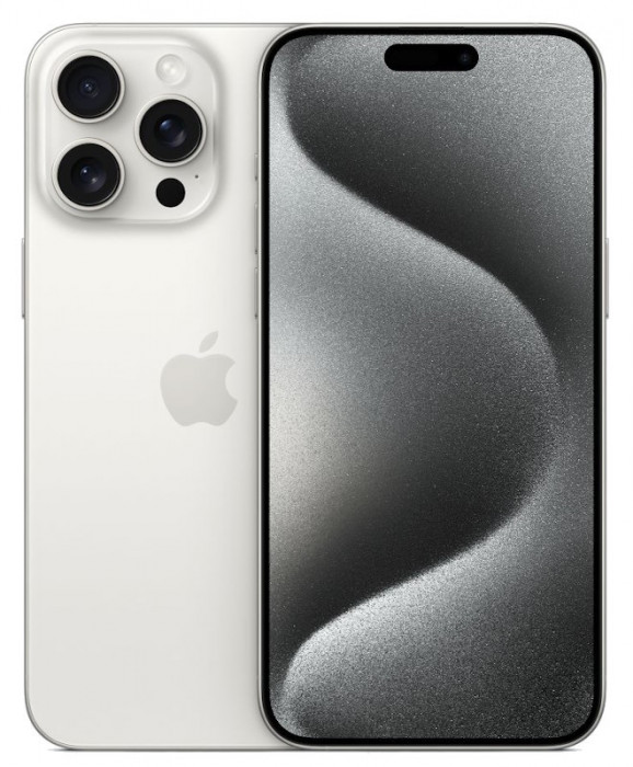 Смартфон Apple iPhone 15 Pro Max 256GB Белый (White Titanium) nano SIM + eSIM | Фото 5 из 5