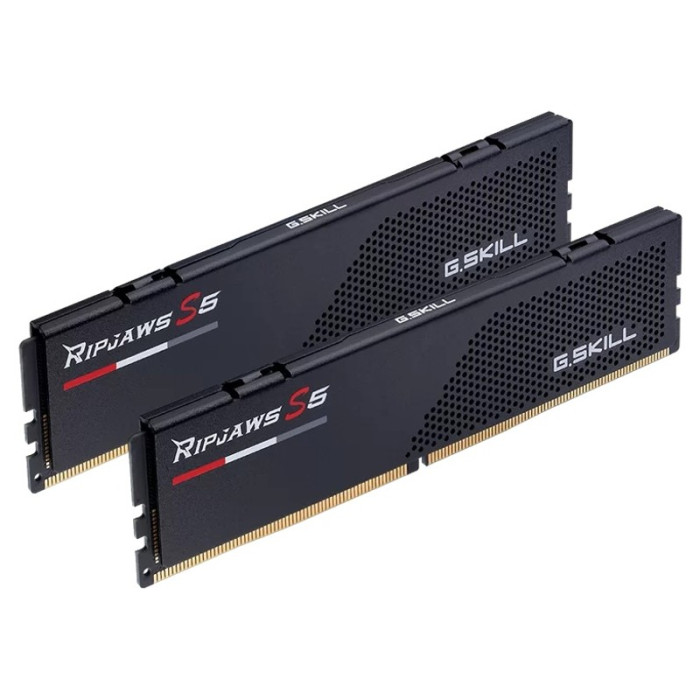 Оперативная память 48Gb DDR5 6800MHz G.Skill Ripjaws S5 (F5-6800J3446F24GX2-RS5K) (2x24Gb KIT) | Фото 1 из 1