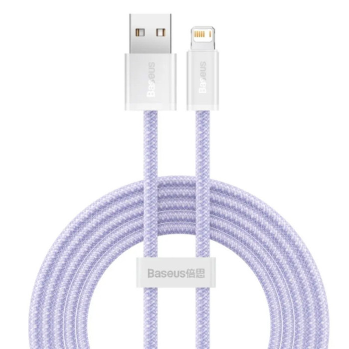 Кабель Baseus Dynamic Series Fast Charging Data Cable Type-C to Lightning 20W 2m Фиолетовый (CALD000105) | Фото 2 из 2