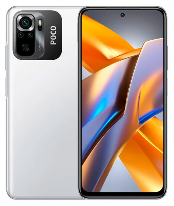 Смартфон Poco M5S 4/64GB Белый (White) | Фото 1 из 8