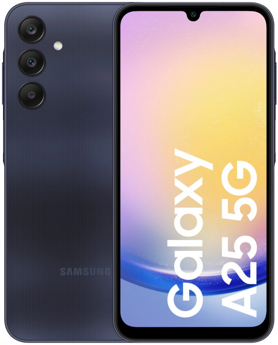 Смартфон Samsung Galaxy A25 8/256GB Темно-Синий (Dark Blue) | Фото 1 из 10