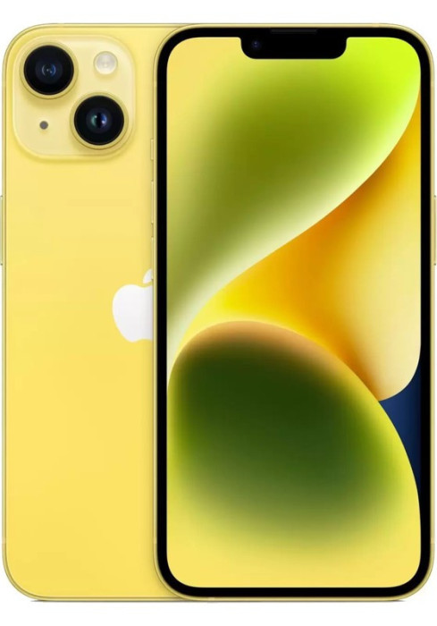 Смартфон Apple iPhone 14 256GB Желтый (Yellow) nano SIM + eSIM | Фото 4 из 4