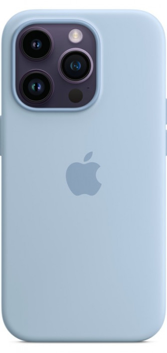 Чехол Silicone Case MagSafe для iPhone 14 Pro Max Sky | Фото 2 из 3