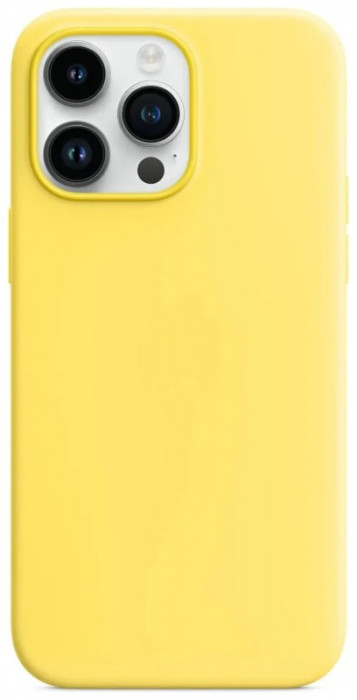 Чехол Silicone Case для iPhone 14 Pro Желтый (Canary Yellow) | Фото 1 из 2
