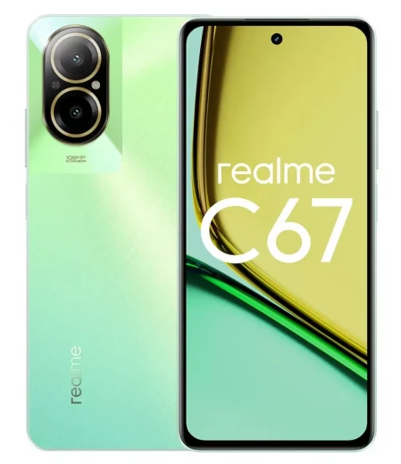 Смартфон Realme C67 6/128GB Зеленый (Green Oasis) EAC — 