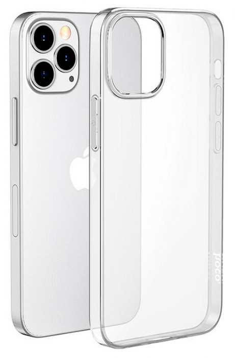 Чехол-накладка силиконовая прозрачная HOCO для iPhone 14 Pro Max | Фото 1 из 3