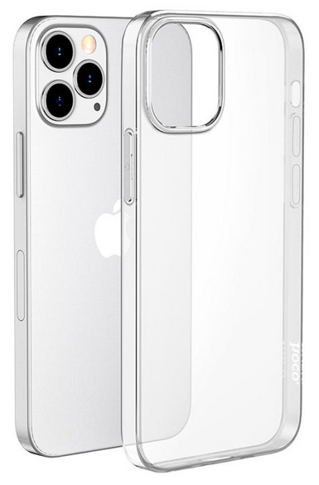 Чехол-накладка силиконовая прозрачная HOCO для iPhone 14 Pro Max | Фото 3 из 3
