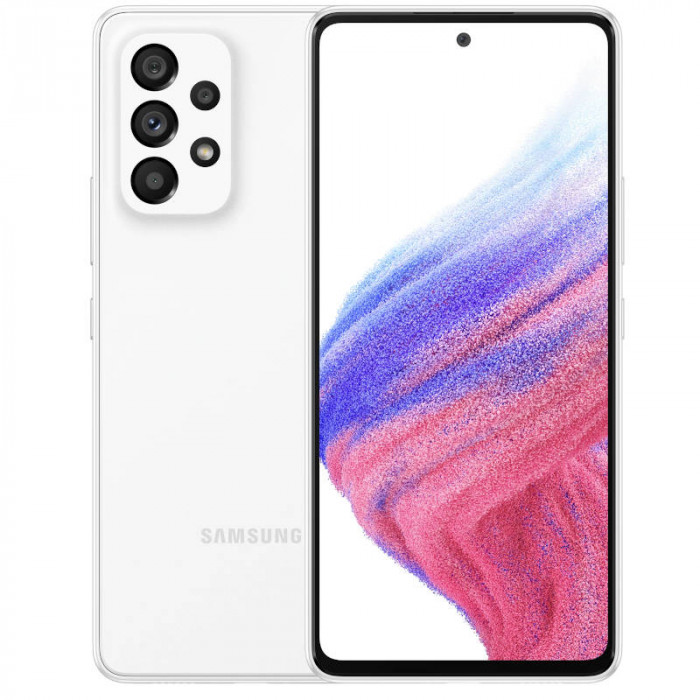 Смартфон Samsung Galaxy A53 5G 6/128GB Белый (Awesome White) | Фото 1 из 5