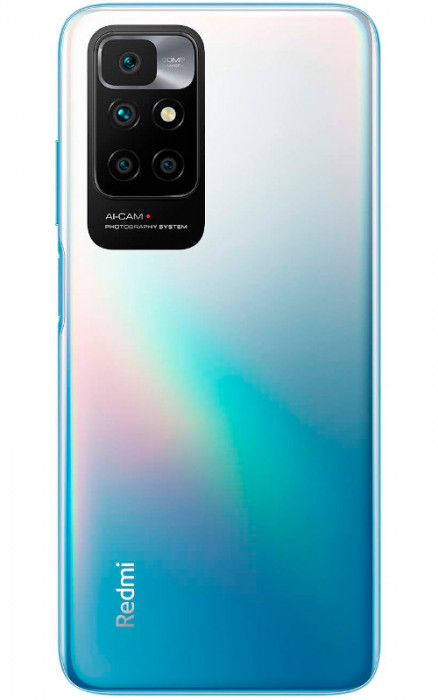 Смартфон Xiaomi Redmi 10 4/128GB NFC Голубой (Sea blue) EAC | Фото 3 из 7