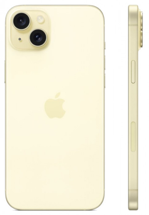 Смартфон Apple iPhone 15 Plus 256GB Желтый (Yellow) nano SIM + eSIM | Фото 2 из 4