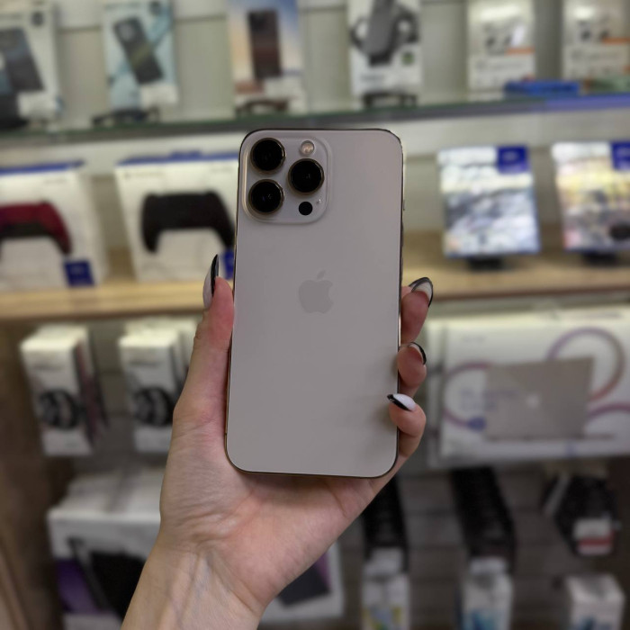 Б/У Смартфон Apple iPhone 13 Pro 128GB Gold RU | Фото 1 из 5