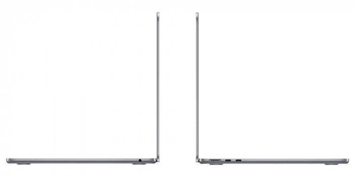 Ноутбук Apple MacBook Air 13 2022 MLXW3 (Apple M2, 8GB/256GB, 8-Core GPU) Серый космос | Фото 3 из 6