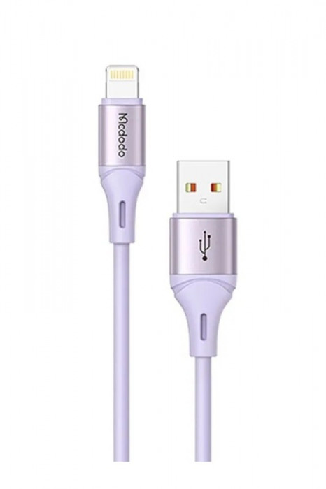 Кабель McDodo USB-A to lightning Color Series 1.2m 3A CA-1833 Фиолетовый | Фото 1 из 2