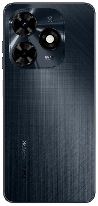 Смартфон Tecno Spark 20C 4/128GB Черный (Gravity Black) EAC | Фото 3 из 6