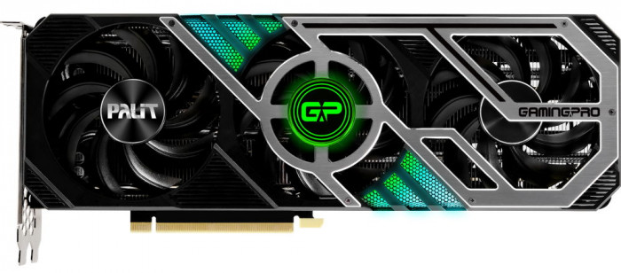 Видеокарта Palit GeForce RTX 3090 GamingPro 24GB (NED3090019SB-132BA) | Фото 1 из 2