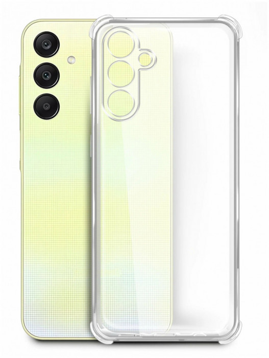 Чехол защитный VLP Crystal Case для Samsung Galaxy A25 прозрачный | Фото 2 из 2